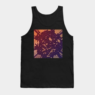 Dark Big Bang Explosion Creating Life Tank Top